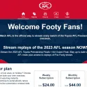 Watch AFL