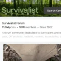 Survivalist Boards