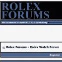 Rolex Forums