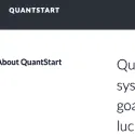 Quantstart