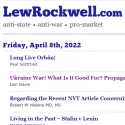 Lew Rockwell