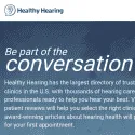 Healthy Hearing