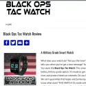 Black Ops Tac Watch