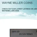 Wayne Miller Coins