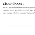 Clank Shoes