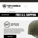 Top of the World Hats and Apparel