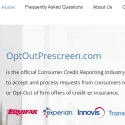 Opt Out Prescreen